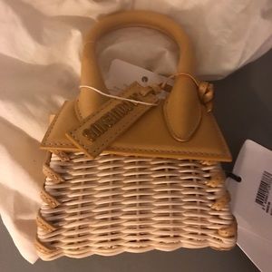 Jacquemus yellow Le Chiquito NWT authenticated